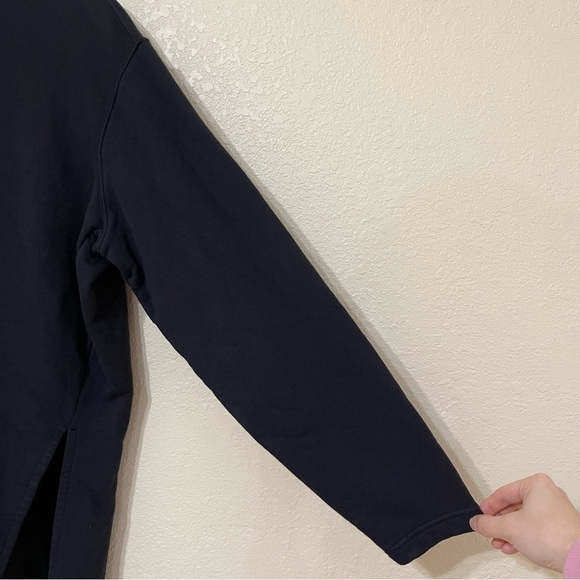 Athleta Black Yogi High Hooded Sweatshirt Size Small Women - Picture 4 of 10